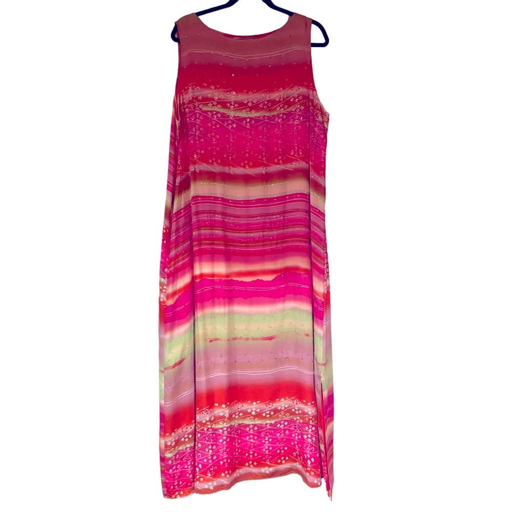 Silk Diane Gilman Maxi Dress